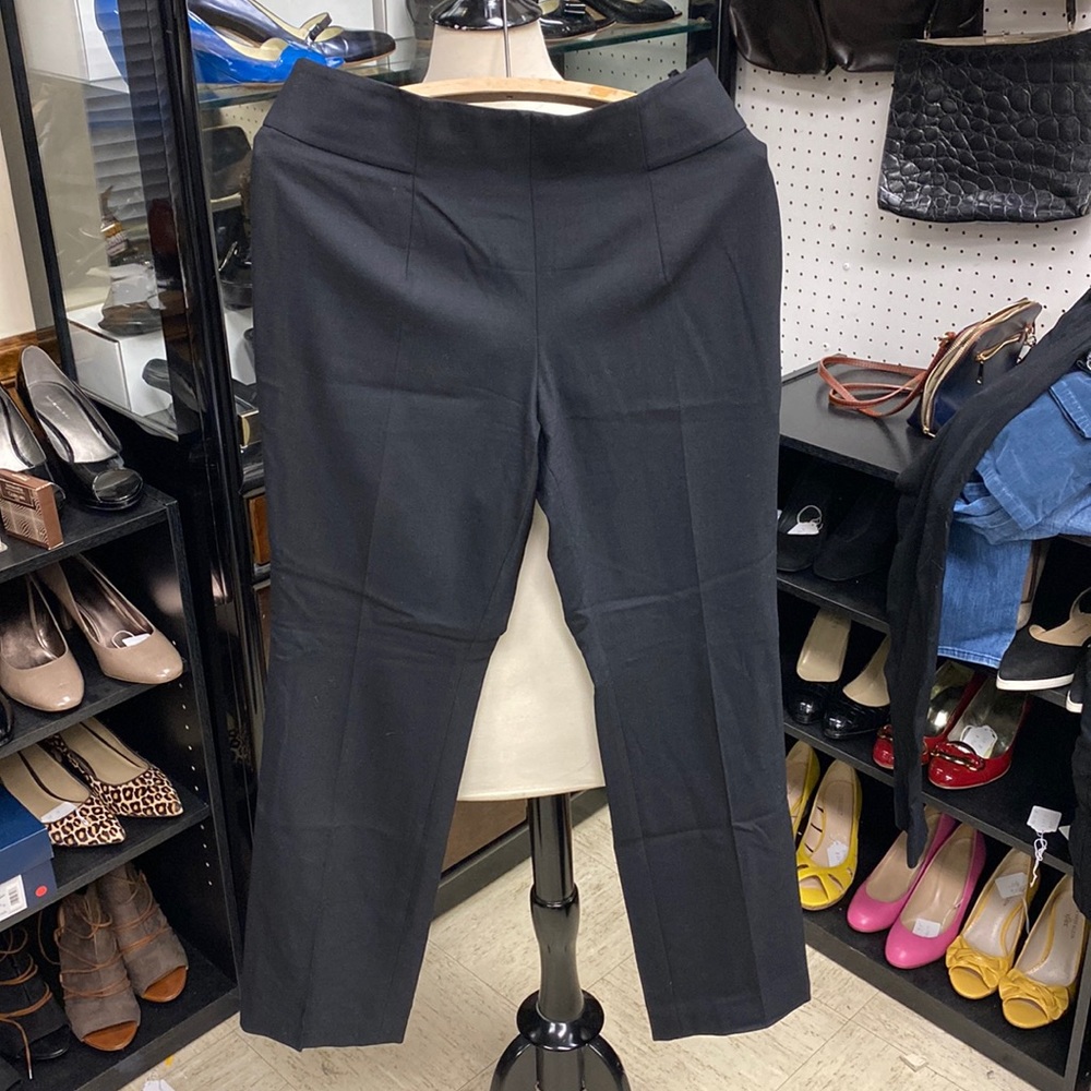 Akris Punto Black Wool Blend Trousers - Sz 8